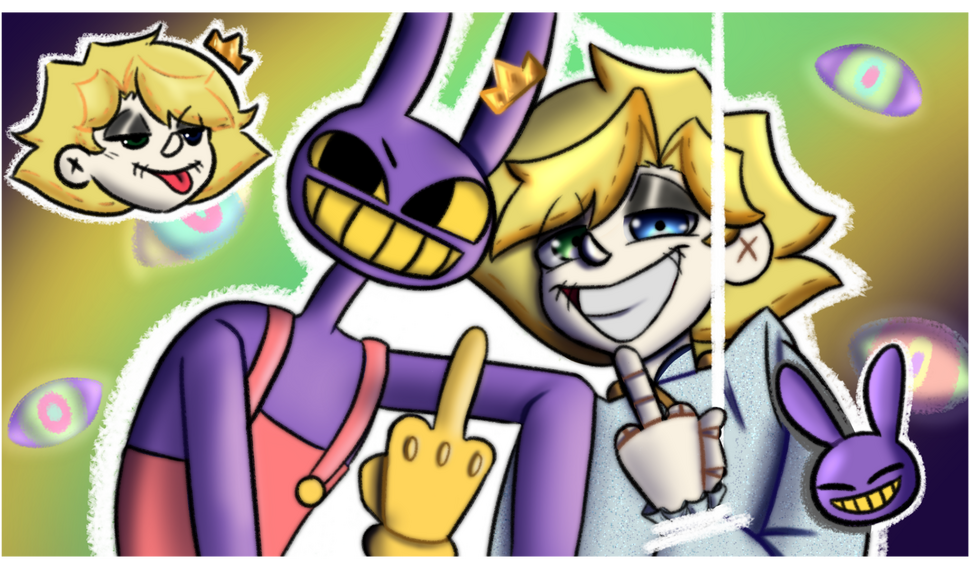 Full render simple background; banner type
