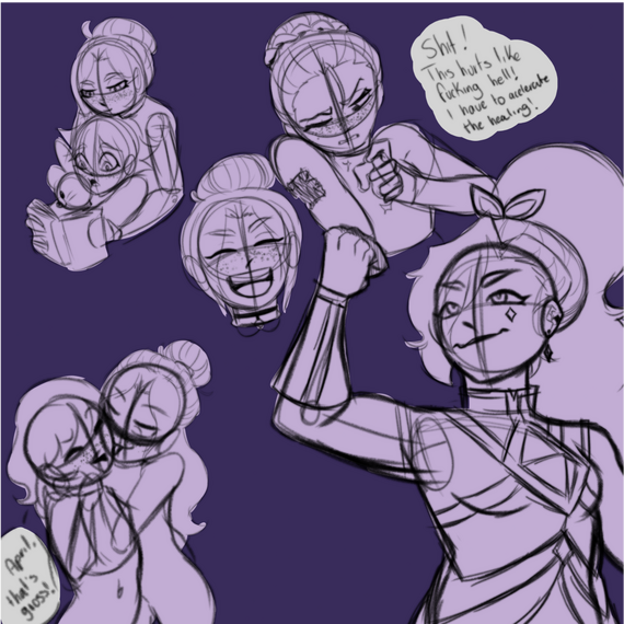 Sketched Collage
